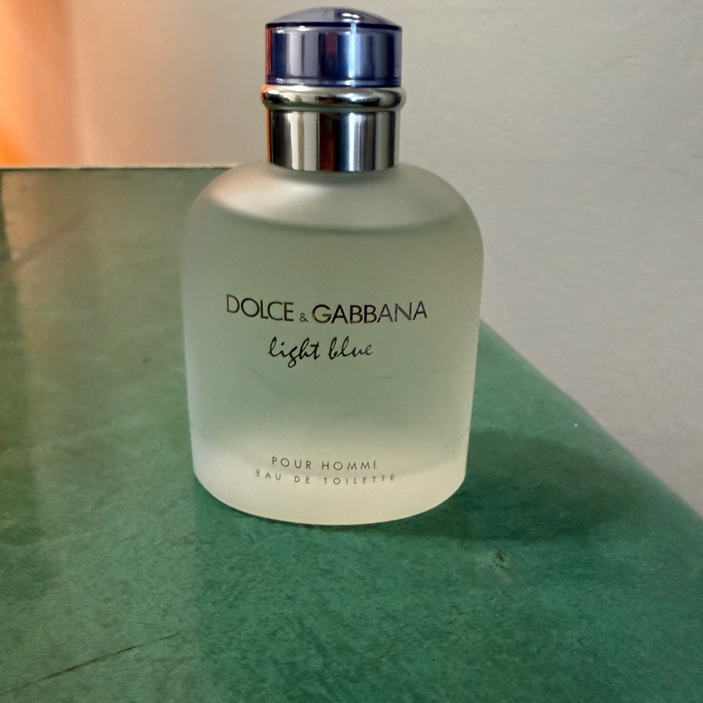 Dolce & Gabbana Frosted Glass Bottle